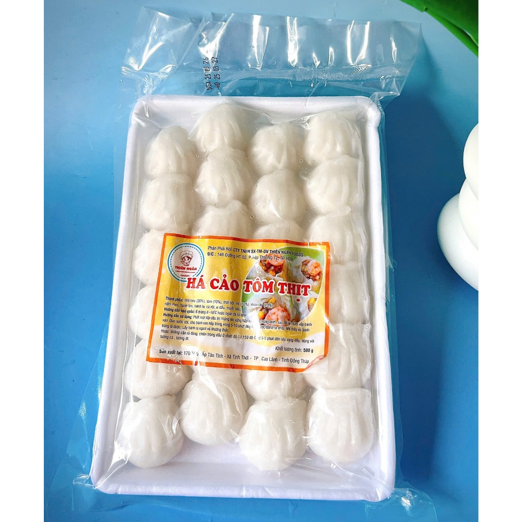 500g Há cảo tôm thịt Thiên Ngân Food