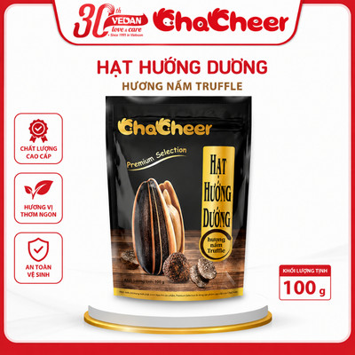 Combo Hạt Hướng Dương CHACHEER Hương Nấm Truffle 100g
