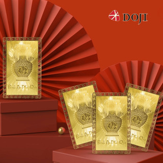 [Độc Quyền] Thẻ Bình An Phú Quý Tài Lộc DOJI Quà Tặng Kim Bảo Phúc Phong Thủy