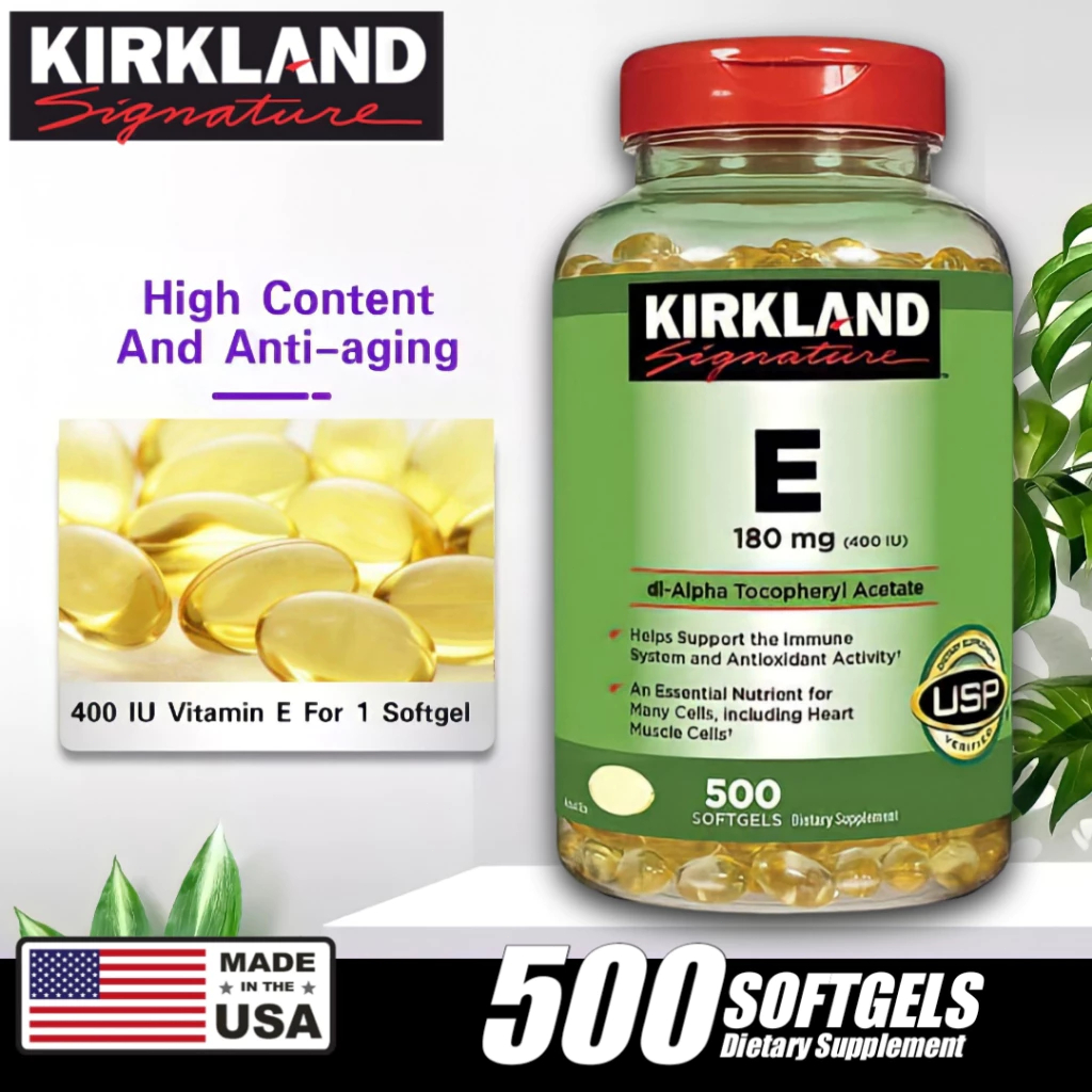 Viên uống Vitamin E Kirkland 500 viên