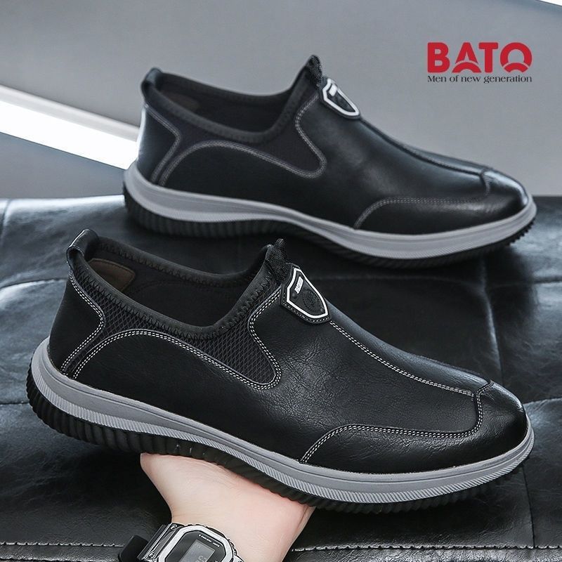 Giày Da Loafer Nam, Thoáng Khí, Đế Mềm, Dễ Đi, Kiểu Moccasin G215