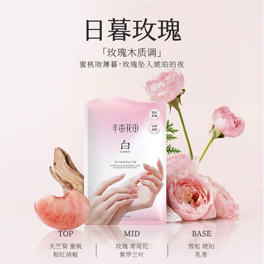 Set 5 đôi ủ trắng tay little dream garden