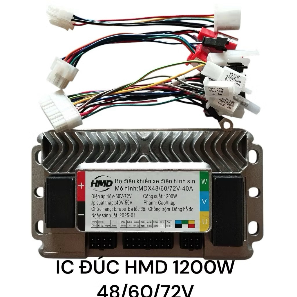 Ic đúc 1200w-1500w / HMD 48v/60/72v xe điện đã chỉnh max tua