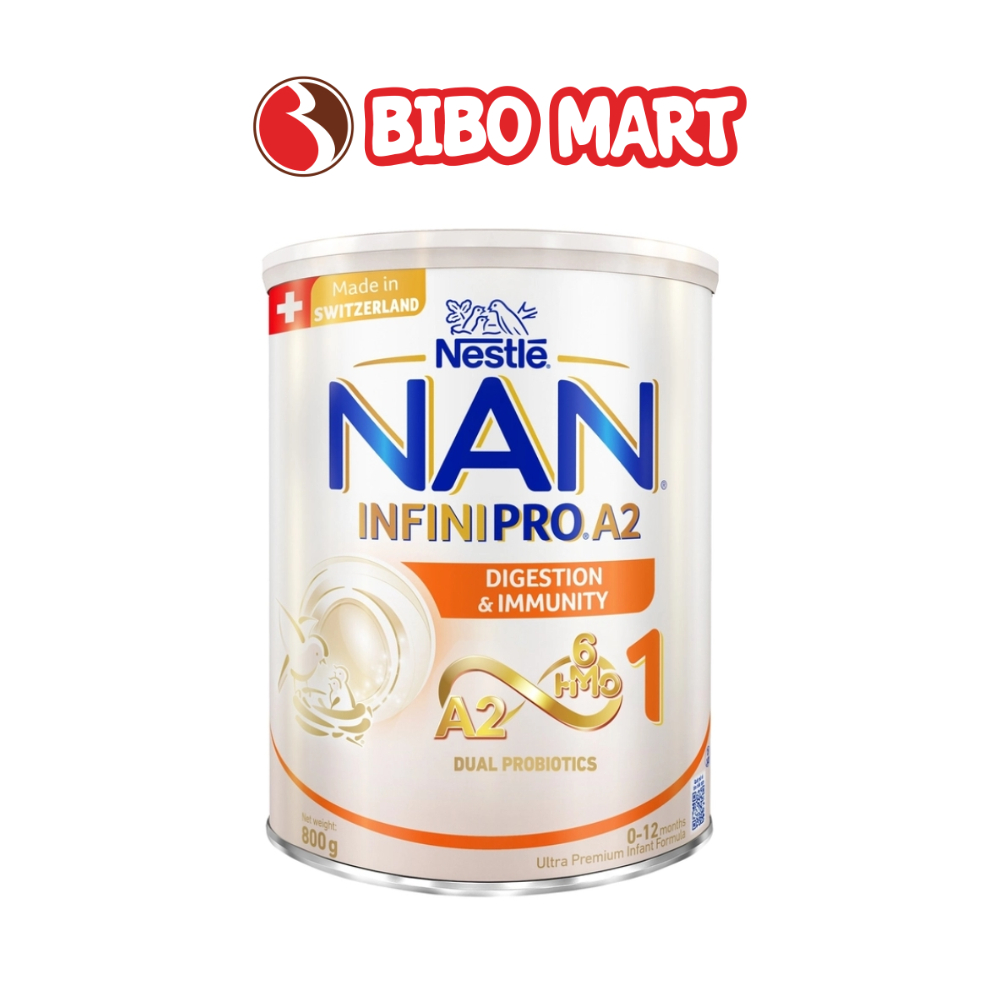 [LIVE] Sữa Bột Nan A2 Infinipro 6HMO Hỗ Trợ Tăng Đề Kháng Cho Bé - Bibo Mart