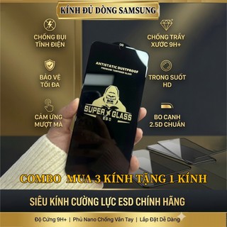 Kính cường lực cao cấp full màn samsung A12,A11,A13,A16,A25,A32,A34,A35,A50,A51,A53,A55,M20,M51,j7 prime - CLOVER CASE