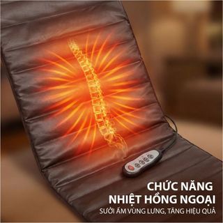 Nệm massage Kachi Màu nâu