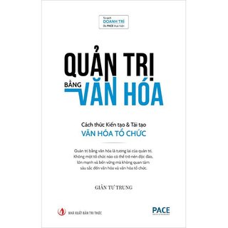 Sách Quản trị bằng Văn hóa - Giản Tư Trung - Bìa cứng