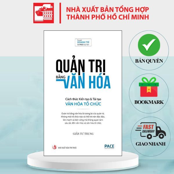 Sách Quản trị bằng Văn hóa - Giản Tư Trung - Bìa cứng