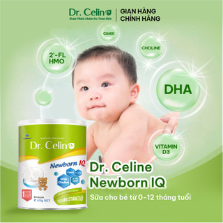 Sữa bột công thức 0-12 tháng tuổi Dr. Celine Newborn IQ 400g