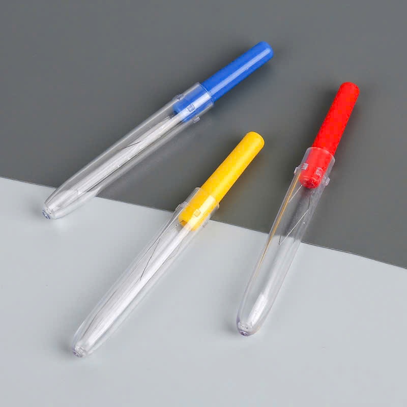 (Set 3) Cây xỏ kim chỉ hổ trợ xỏ chỉ vào kim nhanh tiện lợi