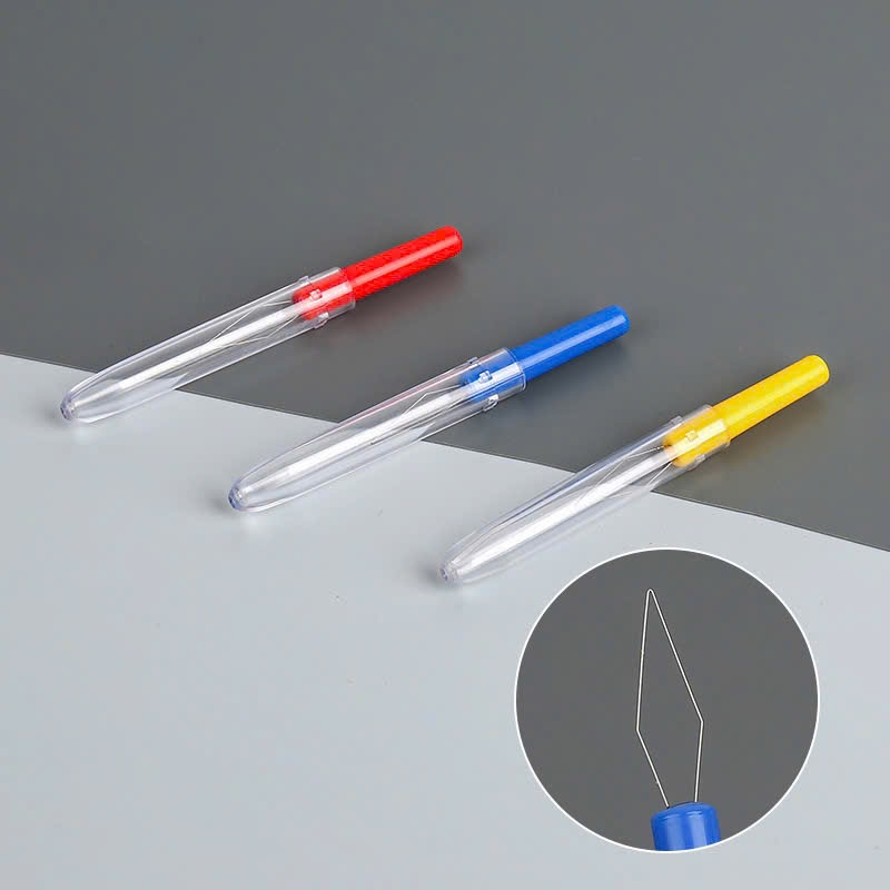 (Set 3) Cây xỏ kim chỉ hổ trợ xỏ chỉ vào kim nhanh tiện lợi