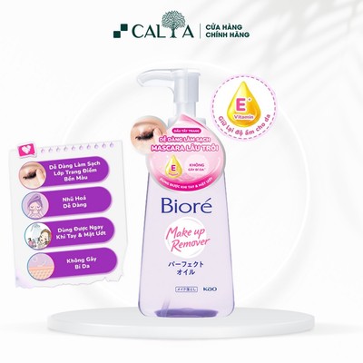 Dầu Tẩy Trang Biore Dành Cho Mọi Loại Da - Bioré Make Up Remover Perfect Oil 150ml