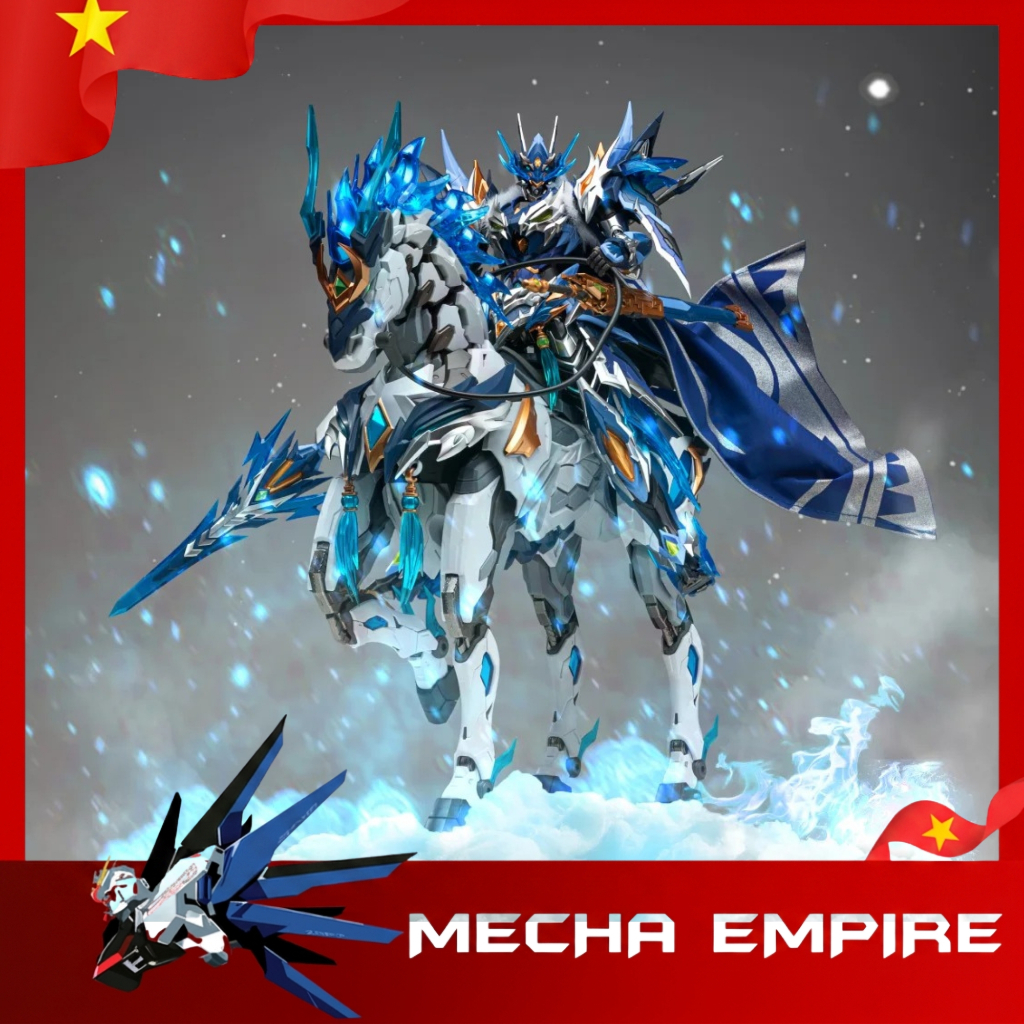 [HÀNG SẴN] MNP-XH05 TRIỆU VÂN + BẠCH LONG MÃ (Modelkit 1/100)