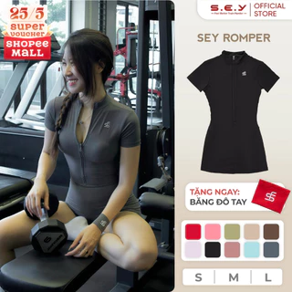 Bộ Đồ Thể Thao Jumpsuit Nữ SEY JUMP ROMPER - Bộ BodySuit Tập Gym, Yoga Nữ Cao Cấp