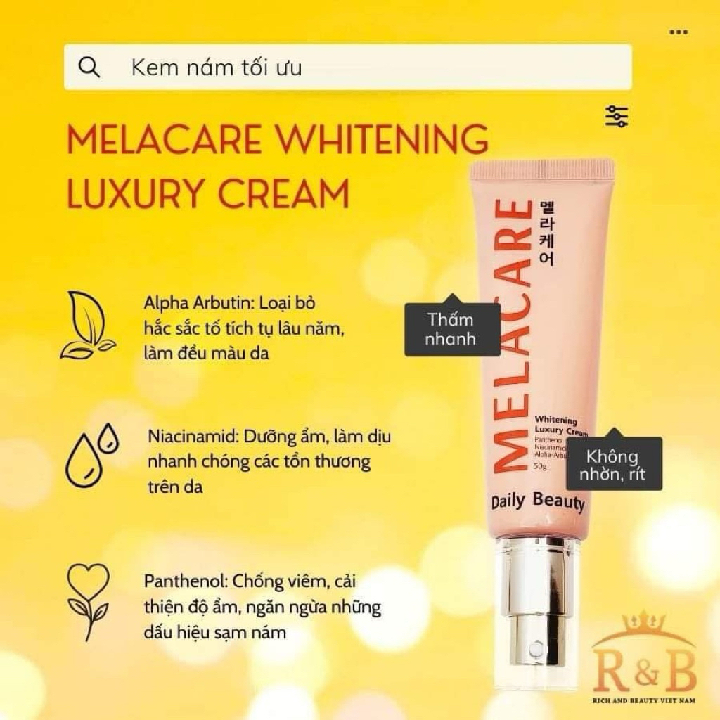 Daily Beauty Melacare Whitening Luxury Cream
