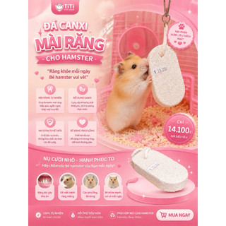 Đá canxi mài răng cho hamster, thỏ, bọ,....