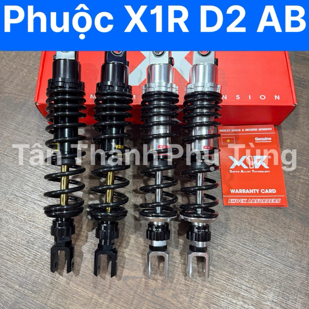 Phuộc X1r Daytona D2 Air Blade / AB 110-150 chính hãng