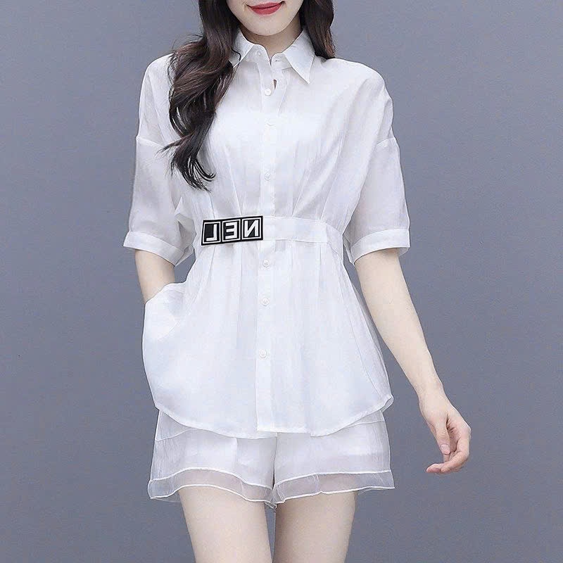 Set Bộ Quần Áo Bộ Đồ Nữ Tay Ngắn Quần Đùi Trẻ Trung Năng Động