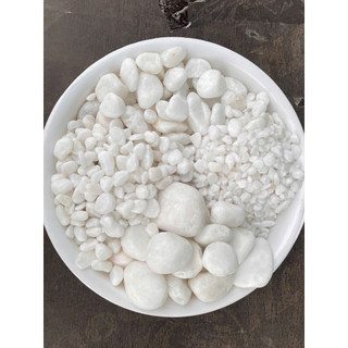 1 kg đá trắng sỏi trắng đủ size