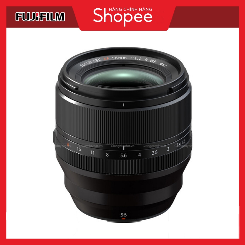 Ống Kính Fujifilm XF 56mm f/1.2 R WR - XF 56mm Mark II - Chính Hãng