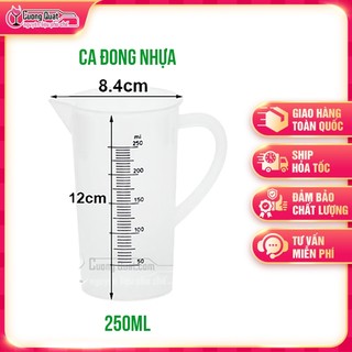 Ca đong Nhựa chia vạch Đủ kích cỡ - Cường Quật – Đủ nguyên liệu, chuẩn vị kinh doanh