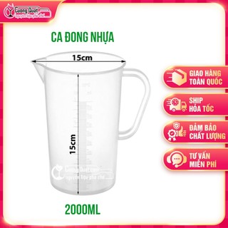 Ca đong Nhựa chia vạch Đủ kích cỡ - Cường Quật – Đủ nguyên liệu, chuẩn vị kinh doanh