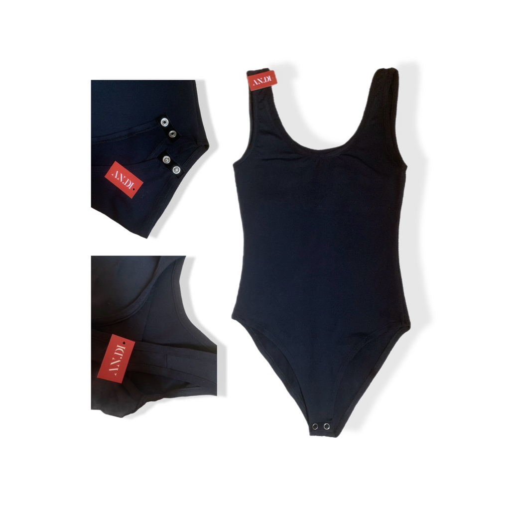 Bodysuit ba lỗ vnxk Áo liền thân hai dây