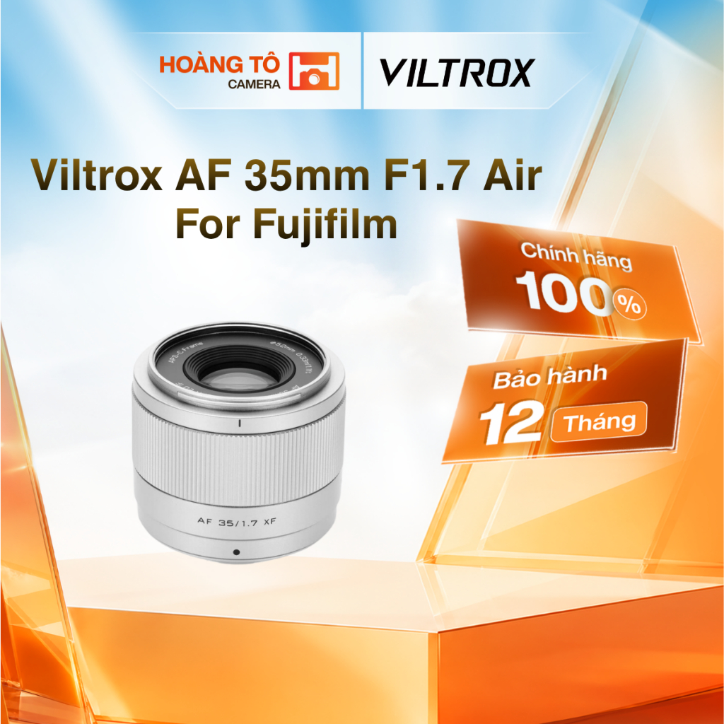 Ống kính Viltrox AF 35mm F1.7 XF For Fujifilm | Mới chính hãng