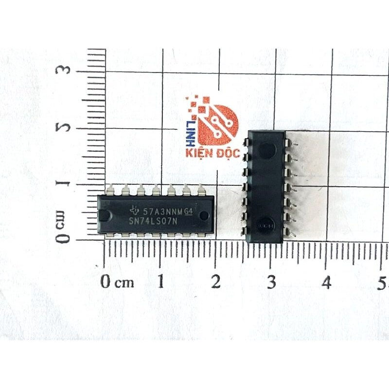 [Combo 5 chiếc] SN74LS07N, 74LS07 IC số DIP-14 hàng nhập khẩu
