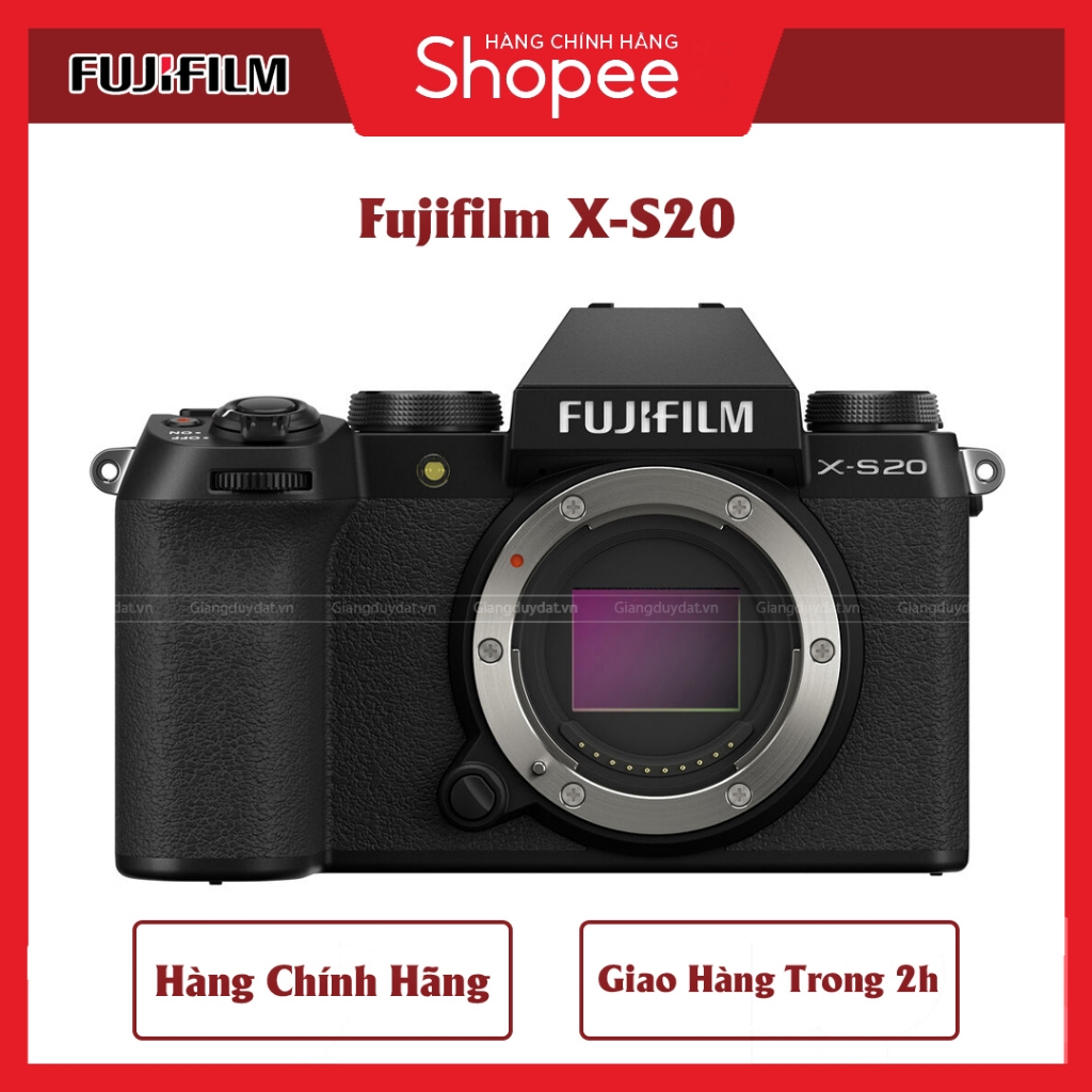 LIÊN HỆ TRAO ĐỔI ƯU ĐÃI - Máy Ảnh Fujifilm X-S20 - Chính Hãng Fujifilm