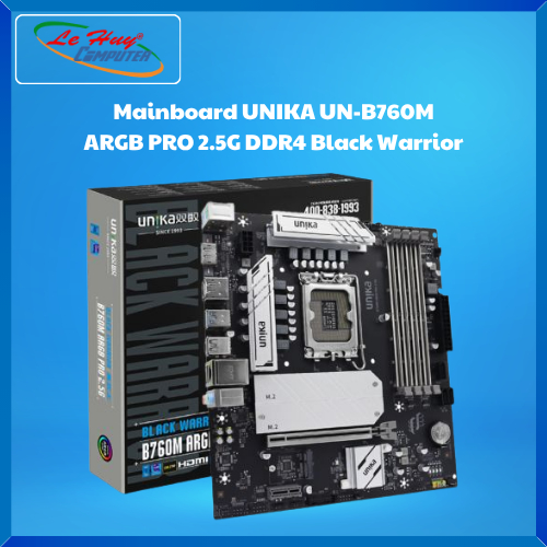Bo Mạch Chủ - MainBoard UNIKA Sniper DDR4 H81/ H110/ H410/ H510/ H610/ B760 - Hàng Chính Hãng