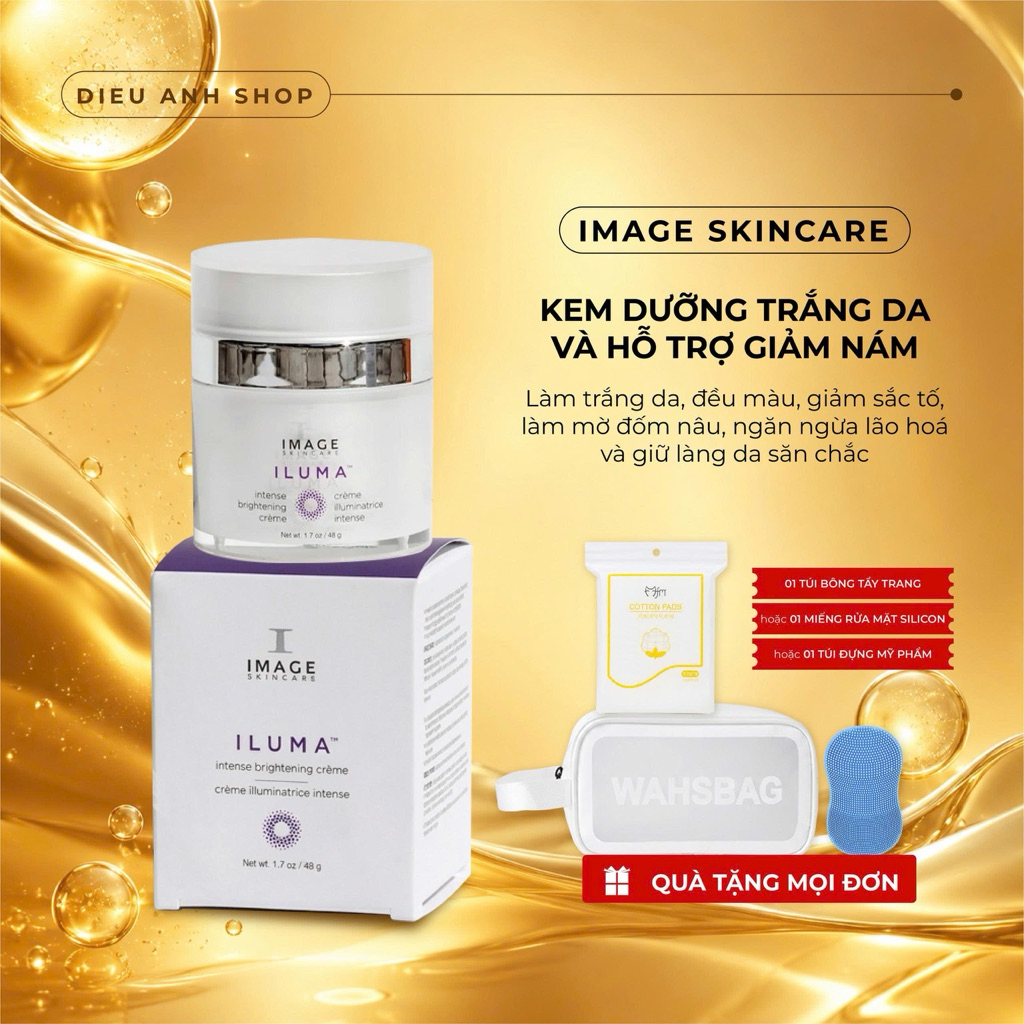 Kem Dưỡng Trắng Da Và Hỗ Trợ Giảm Nám Image Skincare Iluma Intense Brightening Creme 48g