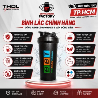 Bình Lắc THOL, Evogen, Nutrex - Shaker THOL 700ml