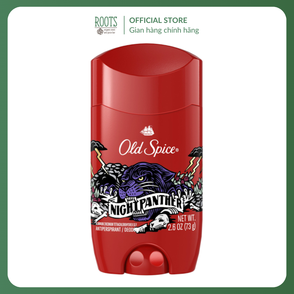 OLD SPICE - Sáp Khử Mùi Cơ Thể, Antiperspirant & Deodorant, Night Panther, 2.6 oz (73g)
