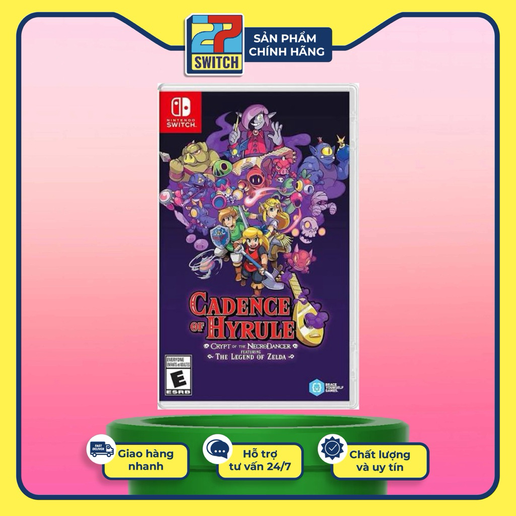 Băng Game Cadence of Hyrule: Crypt of the NecroDancer Featuring The Legend of Zelda Nintendo Switch