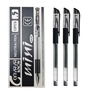 (HỘP 12 CÂY) Bút Gel nắp MINI GEL Cenvava ngòi 0.5mm