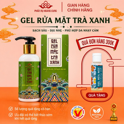 Gel rửa mặt Phấn Nụ Hoàng Cung 120 ml/ 1 chai