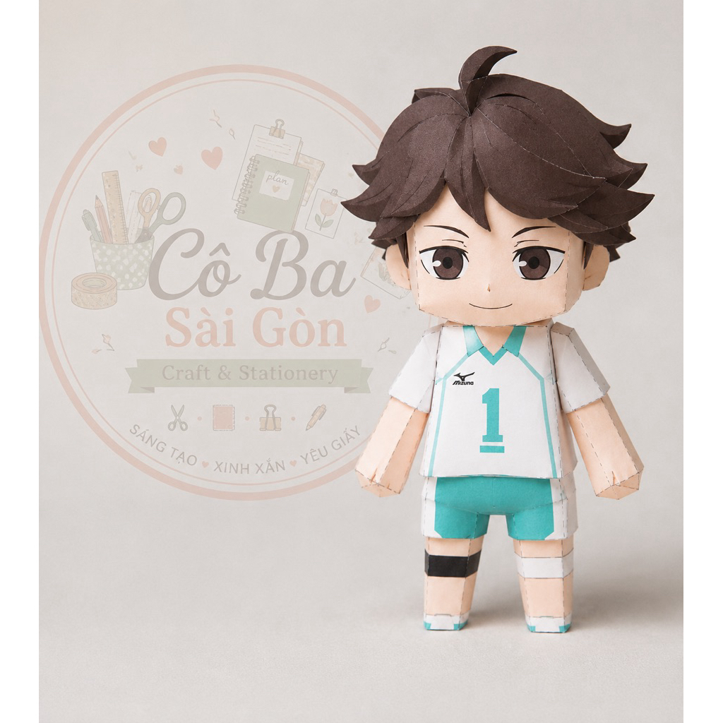 Mô Hình Giấy Anime - OIKAWA TOORU