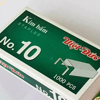 Combo 10 Hộp Kim bấm số 10 Việt Đức Chính Hãng