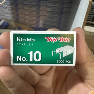 Combo 10 Hộp Kim bấm số 10 Việt Đức Chính Hãng