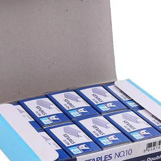 Combo 10 Hộp Kim Bấm Số 10 Double A Chính Hãng