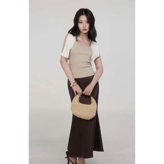 Váy SATIN - Chân váy form đuôi cá lụa satin GOLA DESIGNS