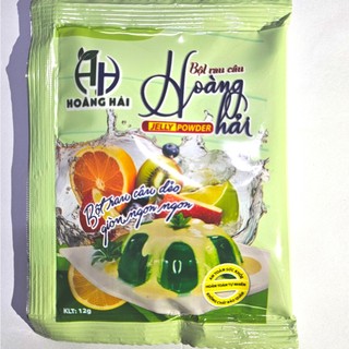 [01 GÓI] Bột rau câu dẻo HOÀNG HẢI (12g / 1 gói)