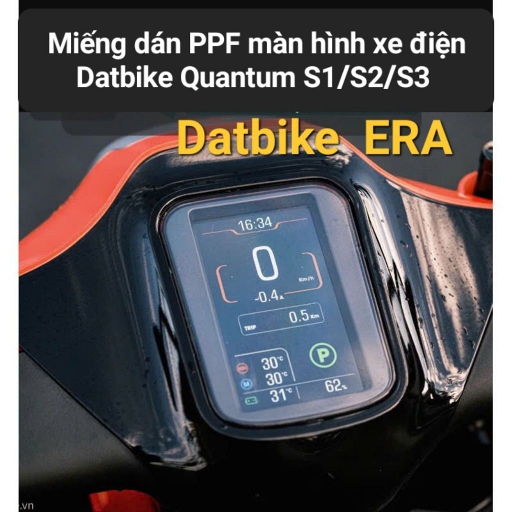 Miếng dán màn hình Datbike Quantum,Datbike ERA ,miếng dán PPF mặt đồng hô xe điện datbike quantum S1