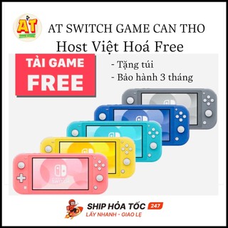 Máy Chơi Game Nintendo Switch Lite Hắc Kèm Host Việt Hóa