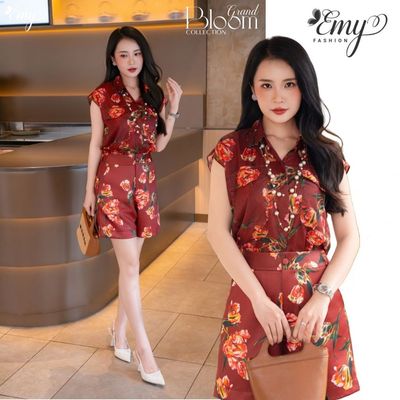 [LƯU Ý SẢN PHẨM CHỈ ÁO] Áo Thiết Kế EMY Thời Trang Cao Cấp A4110 Vải Voan Tơ Ánh Sang Trọng Thanh Lịch
