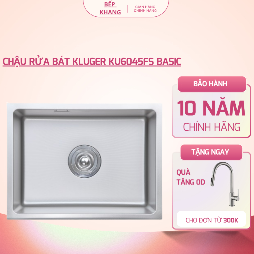 Chậu rửa bát Kluger KU6045FS Basic