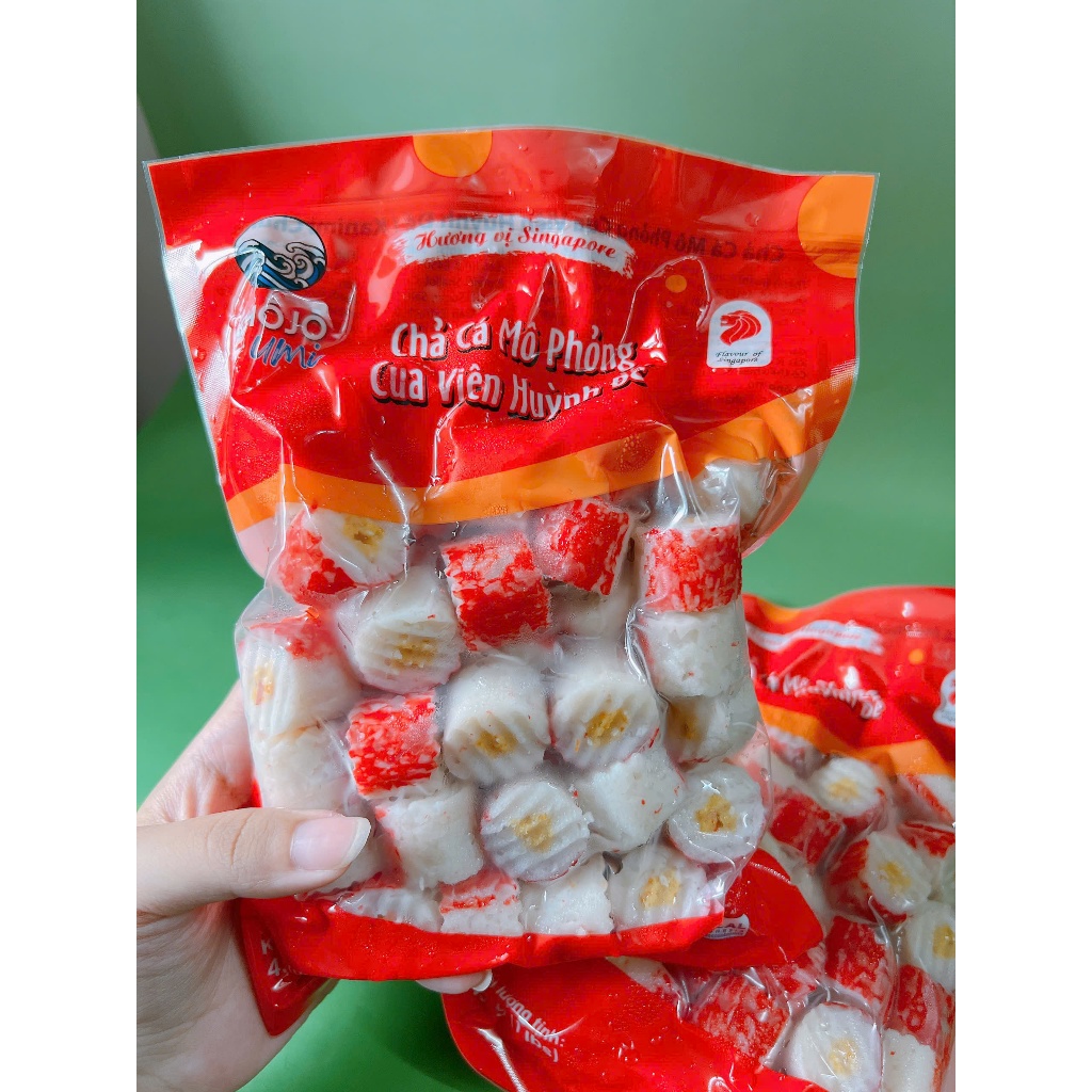 Gói 450g Viên cua hoàng đế Chojo_nấu lẩu,chiên,hấp