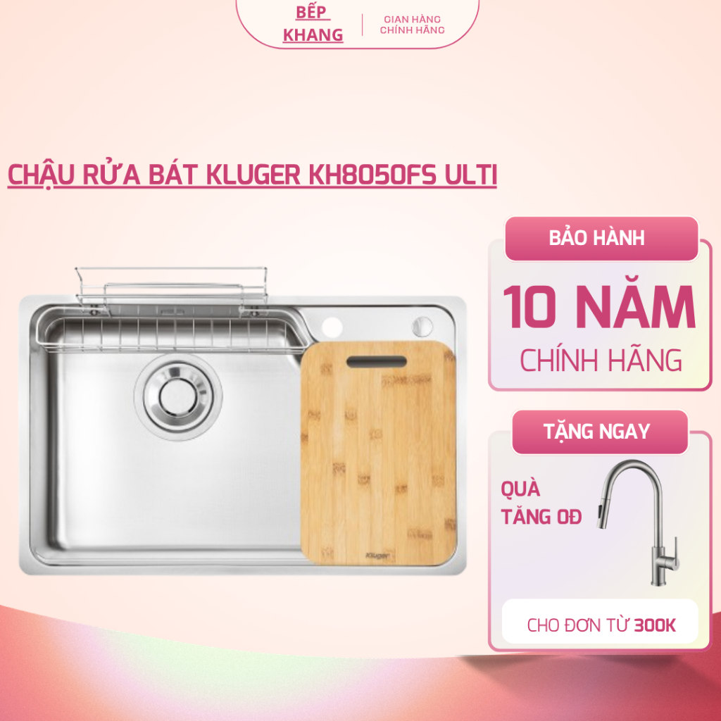 Chậu rửa bát Kluger KH8050FS Ulti