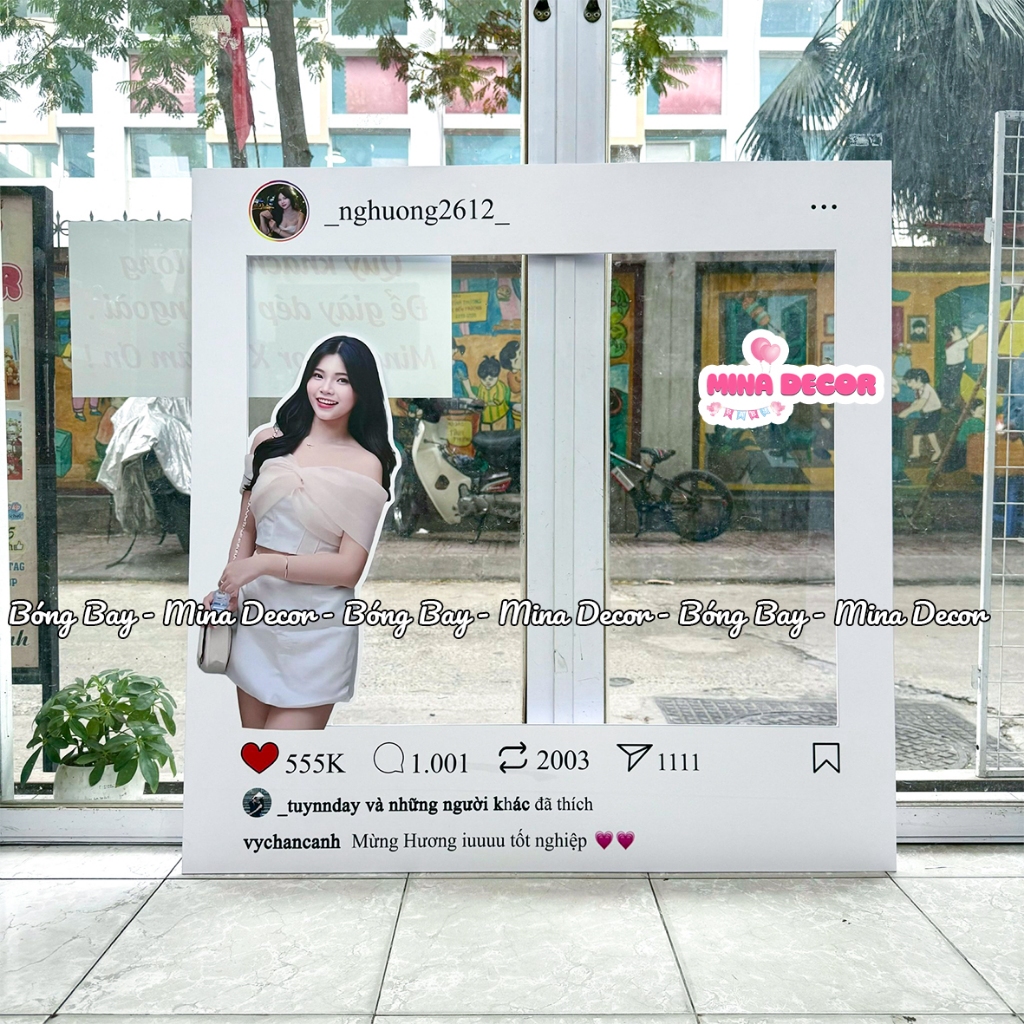Khung Chụp Ảnh Kỷ Yếu, Khung Check in Tốt Nghiệp Cho Học Sinh, Sinh Viên